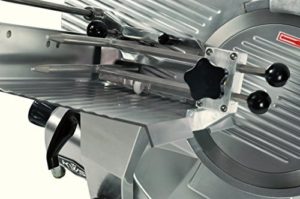 MS-12HP 12″ Deluxe 450W Meat Slicer with Stainless Steel Blade - 2