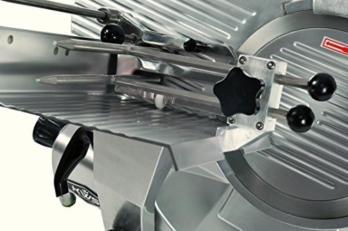 MS-12HP 12″ Deluxe 450W Meat Slicer with Stainless Steel Blade - 2