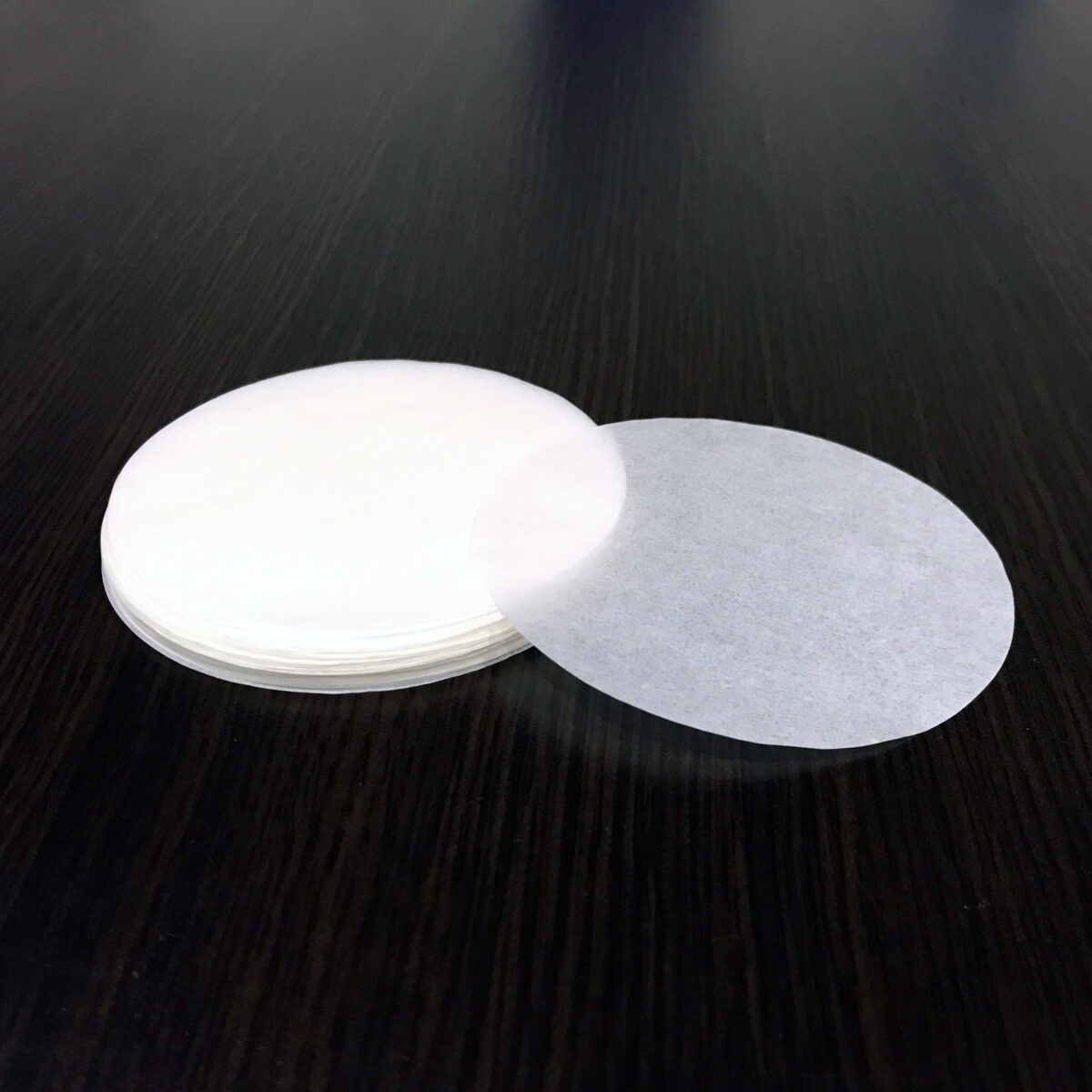 4 inches patty wax paper