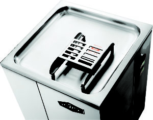 PS-93 fresh meat slicer top detail