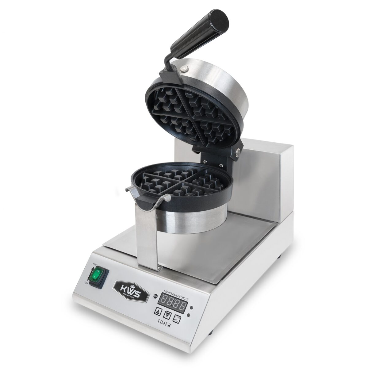 KWS WM-100 Commercial Electric Belgian Waffle Maker